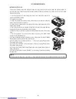 Preview for 28 page of Hitachi CP-SX635W Service Manual