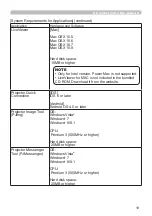 Предварительный просмотр 19 страницы Hitachi CP-TW2502 User Manual