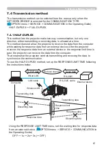 Предварительный просмотр 87 страницы Hitachi CP-TW2502 User Manual