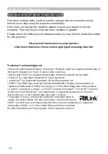 Предварительный просмотр 112 страницы Hitachi CP-TW2502 User Manual