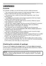 Preview for 3 page of Hitachi CP-TW2503 User Manual