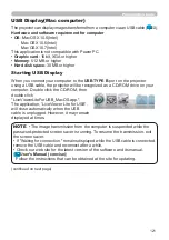 Preview for 121 page of Hitachi CP-TW2503 User Manual