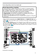 Preview for 13 page of Hitachi CP-TW2505 User Manual