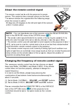 Предварительный просмотр 21 страницы Hitachi CP-TW3506 User Manual