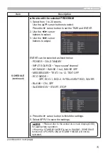 Предварительный просмотр 75 страницы Hitachi CP-TW3506 User Manual