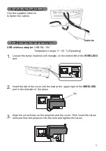 Preview for 3 page of Hitachi CP-W9110 User Manual