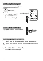 Preview for 6 page of Hitachi CP-W9110 User Manual