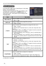 Preview for 56 page of Hitachi CP-WU5500 User Manual