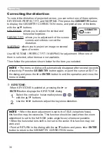 Preview for 38 page of Hitachi CP-WU5500 User'S Manual And Operating Manual