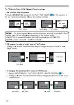 Preview for 50 page of Hitachi CP-WU5500 User'S Manual And Operating Manual