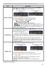 Preview for 65 page of Hitachi CP-WU5500 User'S Manual And Operating Manual