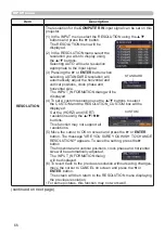 Preview for 66 page of Hitachi CP-WU5500 User'S Manual And Operating Manual