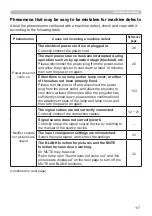 Preview for 117 page of Hitachi CP-WU5500 User'S Manual And Operating Manual