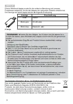 Preview for 12 page of Hitachi CP-WU5506 User Manual