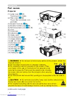 Preview for 4 page of Hitachi CP-WU8460 User Manual