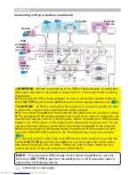 Preview for 12 page of Hitachi CP-WU8460 User Manual