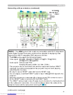 Preview for 13 page of Hitachi CP-WU8460 User Manual