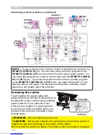 Preview for 14 page of Hitachi CP-WU8460 User Manual