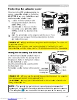 Preview for 15 page of Hitachi CP-WU8460 User Manual