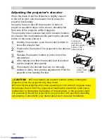 Preview for 28 page of Hitachi CP-WU8460 User Manual