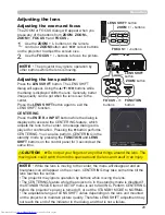 Preview for 29 page of Hitachi CP-WU8460 User Manual