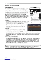 Preview for 30 page of Hitachi CP-WU8460 User Manual