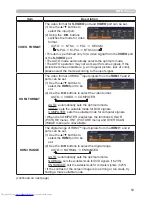 Preview for 53 page of Hitachi CP-WU8460 User Manual