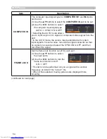 Preview for 54 page of Hitachi CP-WU8460 User Manual