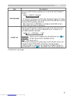 Preview for 61 page of Hitachi CP-WU8460 User Manual