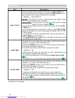 Preview for 70 page of Hitachi CP-WU8460 User Manual