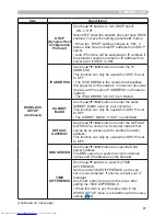 Preview for 81 page of Hitachi CP-WU8460 User Manual