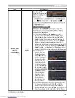 Preview for 83 page of Hitachi CP-WU8460 User Manual