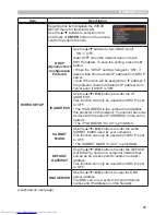 Preview for 85 page of Hitachi CP-WU8460 User Manual