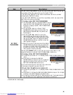 Preview for 95 page of Hitachi CP-WU8460 User Manual