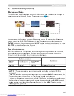 Preview for 105 page of Hitachi CP-WU8460 User Manual