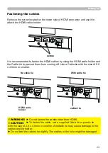 Предварительный просмотр 23 страницы Hitachi CP-WU8600 User Manual