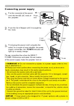 Предварительный просмотр 27 страницы Hitachi CP-WU8600 User Manual