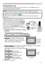 Предварительный просмотр 33 страницы Hitachi CP-WU8600 User Manual