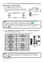 Предварительный просмотр 38 страницы Hitachi CP-WU8600 User Manual