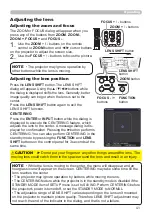 Предварительный просмотр 41 страницы Hitachi CP-WU8600 User Manual