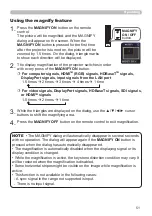 Предварительный просмотр 51 страницы Hitachi CP-WU8600 User Manual