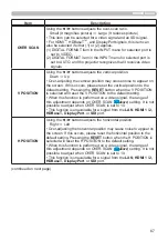 Предварительный просмотр 67 страницы Hitachi CP-WU8600 User Manual