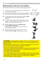 Предварительный просмотр 112 страницы Hitachi CP-WU8600 User Manual