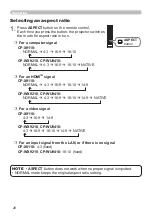 Предварительный просмотр 28 страницы Hitachi CP-WU9410 User Manual