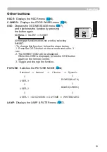 Предварительный просмотр 33 страницы Hitachi CP-WU9410 User Manual