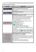 Предварительный просмотр 115 страницы Hitachi CP-WU9410 User Manual