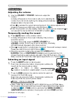 Предварительный просмотр 27 страницы Hitachi CP-WUX645N Operating Manual