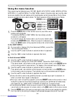 Предварительный просмотр 35 страницы Hitachi CP-WUX645N Operating Manual