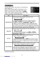 Предварительный просмотр 43 страницы Hitachi CP-WUX645N Operating Manual