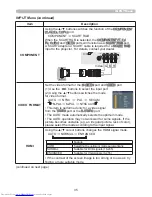 Предварительный просмотр 44 страницы Hitachi CP-WUX645N Operating Manual